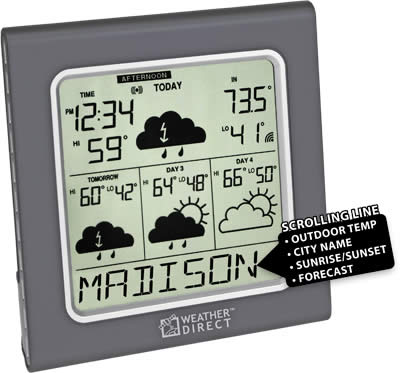 Weather Direct® - Model WD-3105U Information
