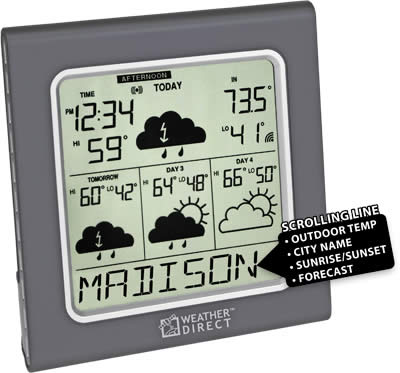 Station météo LA CROSSE TECHNOLOGY