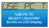 USE PC TO SELECT LOCATION