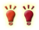Orange and Red LED Alert Lights