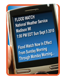 National Weather Service Alerts Sent to Your Phone or E-Mail