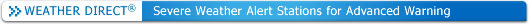 Weather Direct® Severe Weather Alert Stations for Advanced Warning